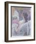 The Model's Rest, 1896 (Pastel on Paper)-Henri de Toulouse-Lautrec-Framed Giclee Print