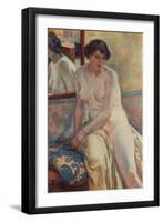 The Model's Rest, 1912-Theo van Rysselberghe-Framed Giclee Print