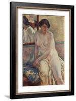 The Model's Rest, 1912-Theo van Rysselberghe-Framed Giclee Print