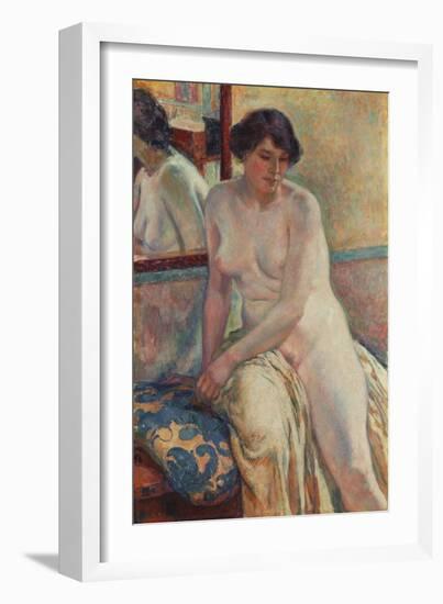 The Model's Rest, 1912-Theo van Rysselberghe-Framed Giclee Print