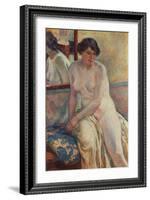 The Model's Rest, 1912-Theo van Rysselberghe-Framed Giclee Print