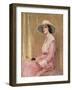 The Model-Guy Rose-Framed Giclee Print