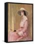 The Model-Guy Rose-Framed Stretched Canvas