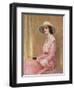 The Model-Guy Rose-Framed Giclee Print