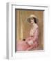 The Model-Guy Rose-Framed Giclee Print