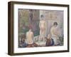 The Models, 1888-Georges Seurat-Framed Giclee Print