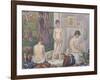 The Models, 1888-Georges Seurat-Framed Giclee Print