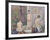 The Models, 1888-Georges Seurat-Framed Giclee Print