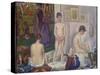 The Models (Les Poseuses). Second Version, 1888-Georges Seurat-Stretched Canvas