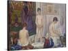 The Models (Les Poseuses). Second Version, 1888-Georges Seurat-Stretched Canvas