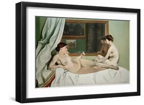 The Models' Rest-Félix Vallotton-Framed Giclee Print