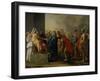 The Moderation of Scipio-Nicolas Poussin-Framed Giclee Print