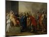 The Moderation of Scipio-Nicolas Poussin-Mounted Giclee Print