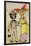 The Modern 'Arry and 'Arriet, 1913-Louis Wain-Framed Giclee Print