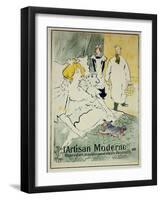 The Modern Artisan, 1896-Henri de Toulouse-Lautrec-Framed Giclee Print