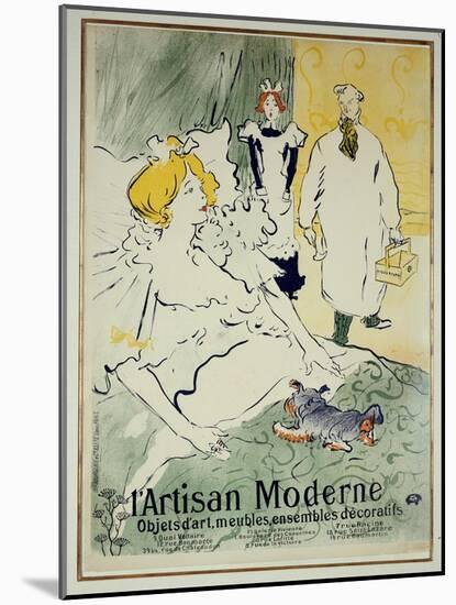 The Modern Artisan, 1896-Henri de Toulouse-Lautrec-Mounted Giclee Print