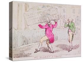 The Modern Atlass, Published by S.W. Fores, 1791-Isaac Cruikshank-Stretched Canvas