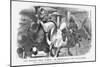The Modern Dick Turpin; Or, Highwayman and Railwayman, 1868-John Tenniel-Mounted Giclee Print