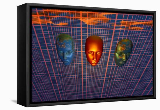 The Modern Face of Robotics-null-Framed Stretched Canvas