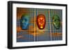 The Modern Face of Robotics-null-Framed Art Print