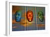 The Modern Face of Robotics-null-Framed Art Print