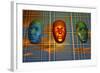 The Modern Face of Robotics-null-Framed Art Print