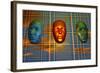 The Modern Face of Robotics-null-Framed Art Print