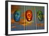 The Modern Face of Robotics-null-Framed Art Print