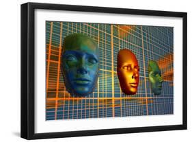 The Modern Face of Robotics-null-Framed Premium Giclee Print