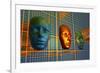 The Modern Face of Robotics-null-Framed Art Print