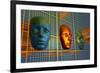 The Modern Face of Robotics-null-Framed Art Print