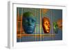 The Modern Face of Robotics-null-Framed Art Print