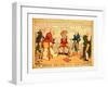 The Modern Job! or John Bull and His Comforts!-null-Framed Giclee Print