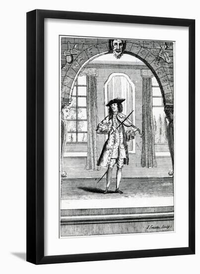 The Modern Music Master, 1730-null-Framed Giclee Print