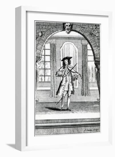 The Modern Music Master, 1730-null-Framed Giclee Print