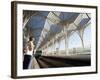 The Modern Oriente Railway Station, Designed by Santiago Calatrava, Lisbon, Portugal-Yadid Levy-Framed Photographic Print