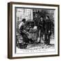 The Modern Potter: a Thrower at His Lathe, 19th Century-null-Framed Giclee Print