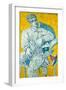 The Modernist, 1989-Adrian Wiszniewski-Framed Giclee Print