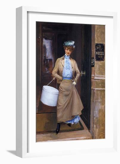 The Modist-Jean Beraud-Framed Giclee Print