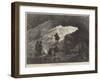 The Modoc War, Captain Jack's Cave in the Lava Beds-null-Framed Giclee Print