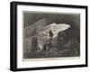 The Modoc War, Captain Jack's Cave in the Lava Beds-null-Framed Giclee Print