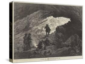 The Modoc War, Captain Jack's Cave in the Lava Beds-null-Stretched Canvas