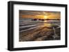 The Moeraki Boulders at sunrise, Moeraki Beach, Otago, South Island, New Zealand-Ed Rhodes-Framed Photographic Print