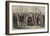 The Mold Eisteddfod, Chairing the Bard-Joseph Nash-Framed Giclee Print
