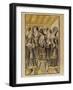 The Moldavian Delegation, from the 'Chronicle of the Council of Constance', Published 1483-Ulrich Von Richental-Framed Giclee Print