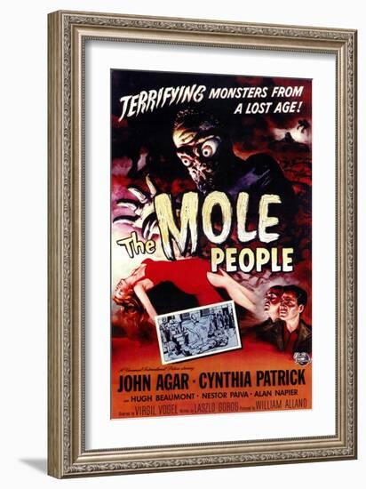 The Mole People, 1956-null-Framed Art Print