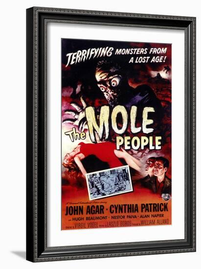 The Mole People, 1956-null-Framed Art Print