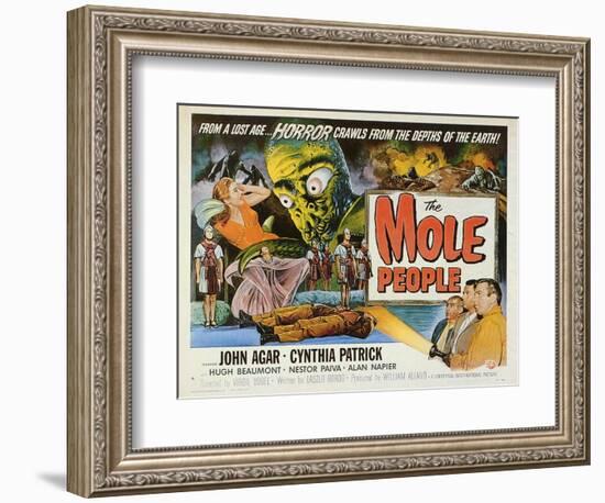 The Mole People, 1956-null-Framed Art Print