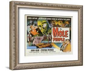 The Mole People, 1956-null-Framed Art Print