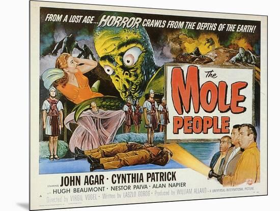 The Mole People, 1956-null-Mounted Art Print